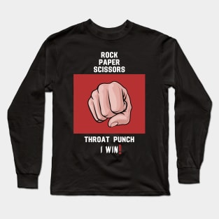 ROCK PAPER SCISSORS Long Sleeve T-Shirt